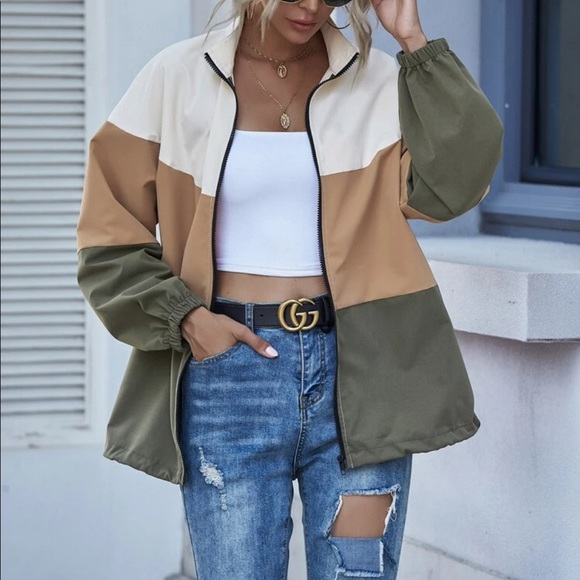 Jackets & Blazers - Colorblock jacket